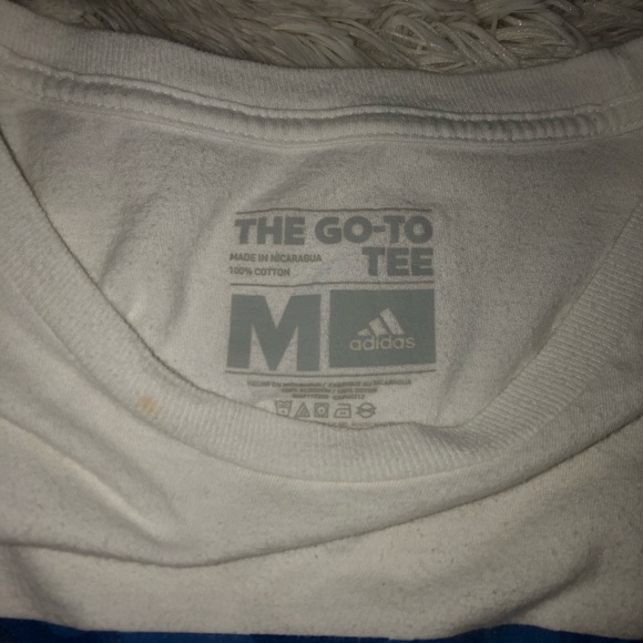 White ADIDAS T Shirt - Picture 5 of 5